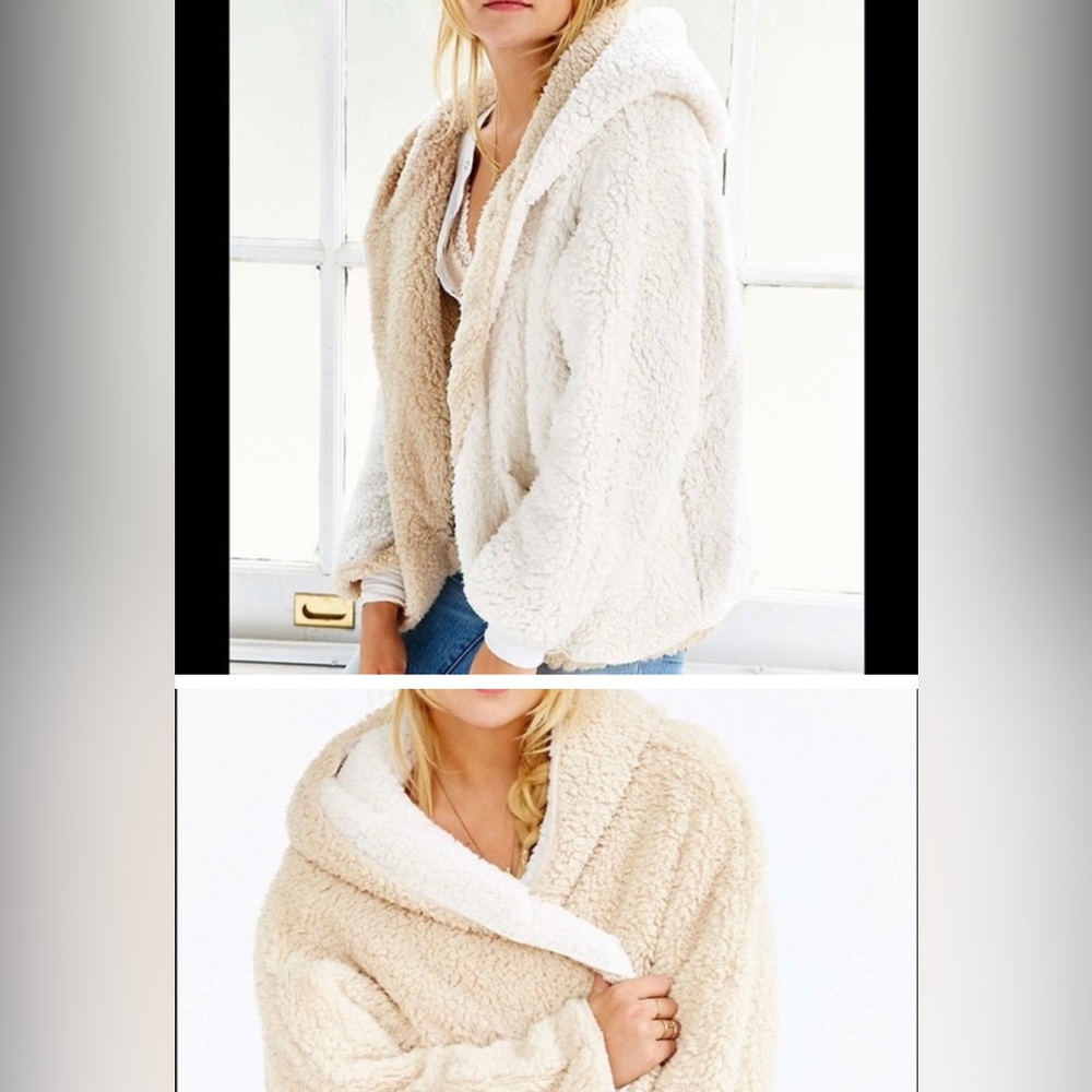 Urban outfitters Sherpa reversible jacket